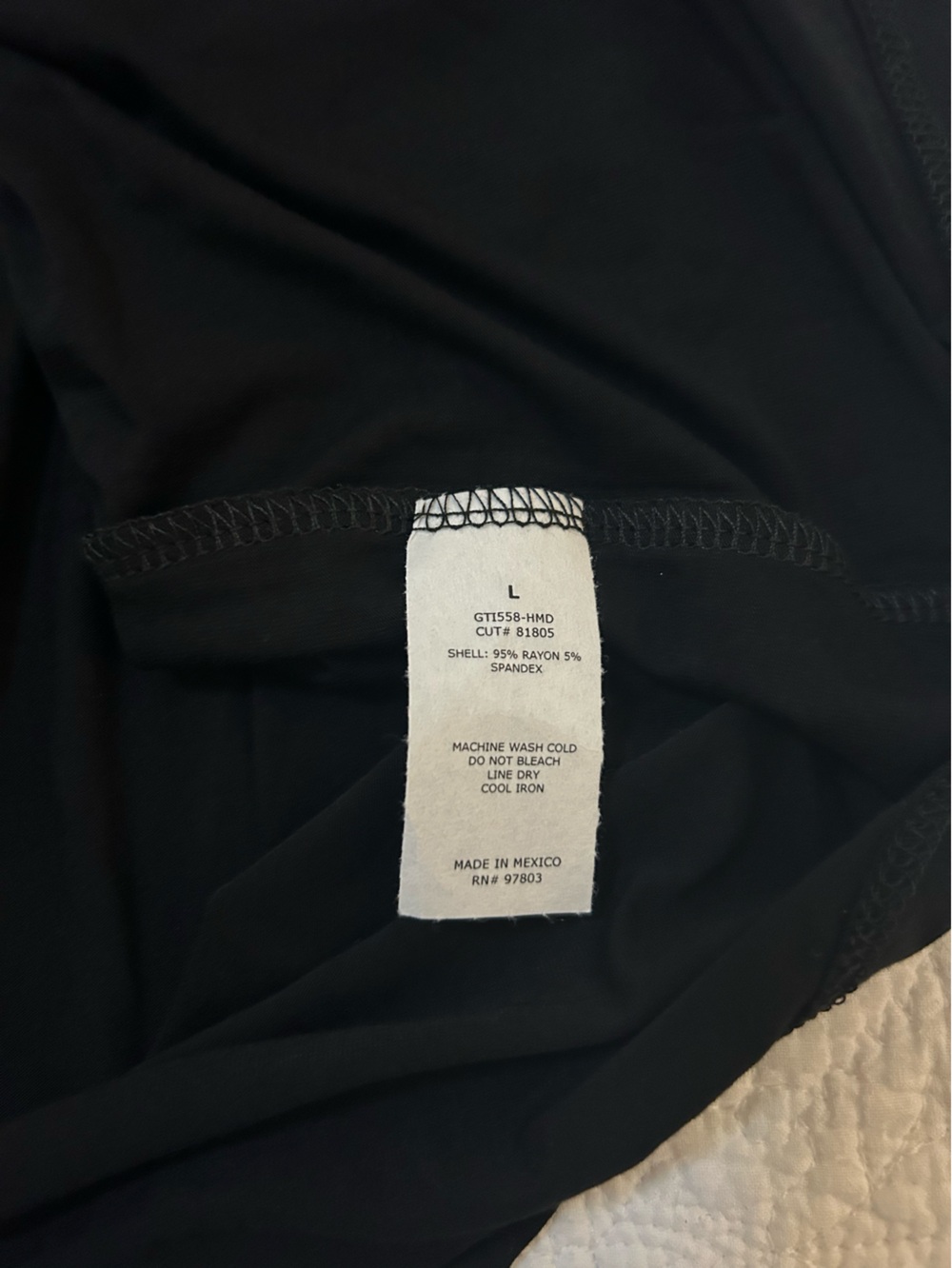 Green Envelope Black Short Sleeve Scoop Neck Tee - Picture 4 of 6